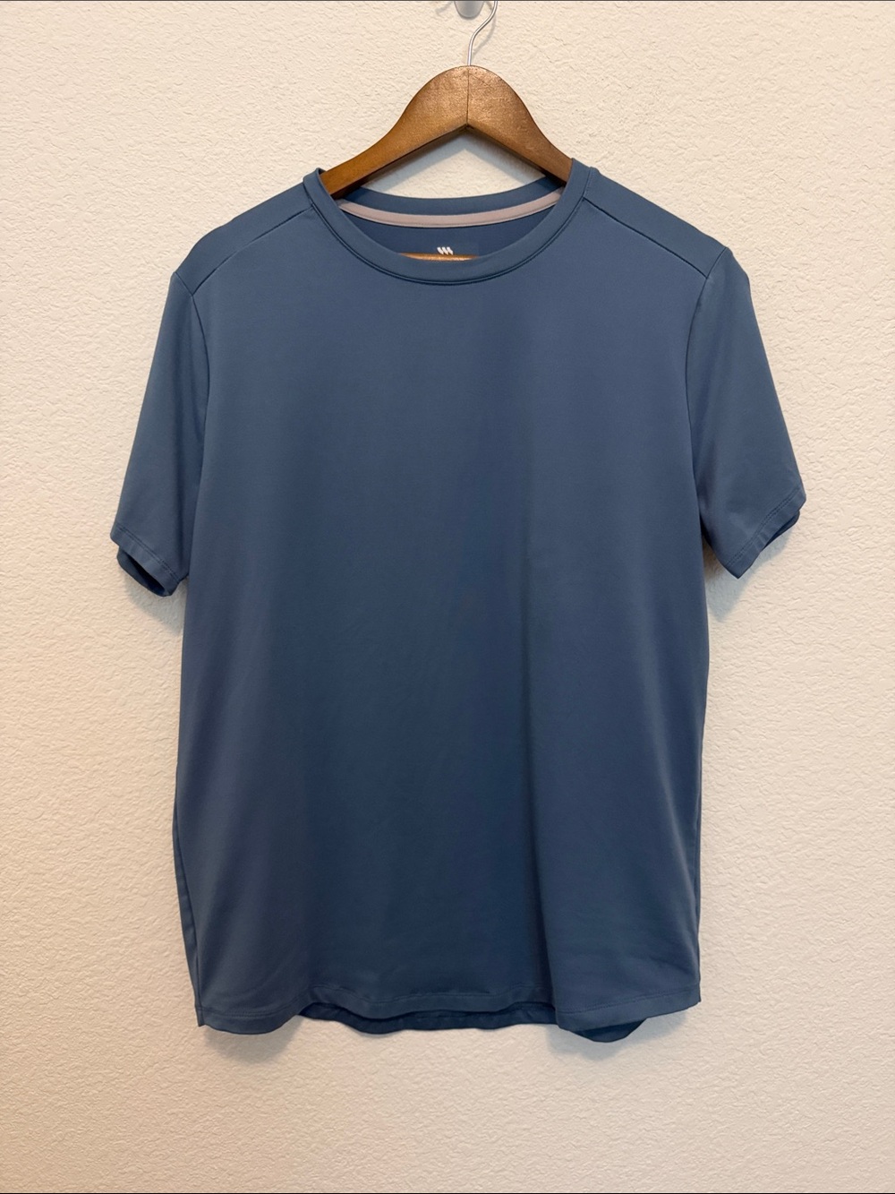 all in motion Men's Crewneck Short Sleeve T-Shirt in Slate Blue